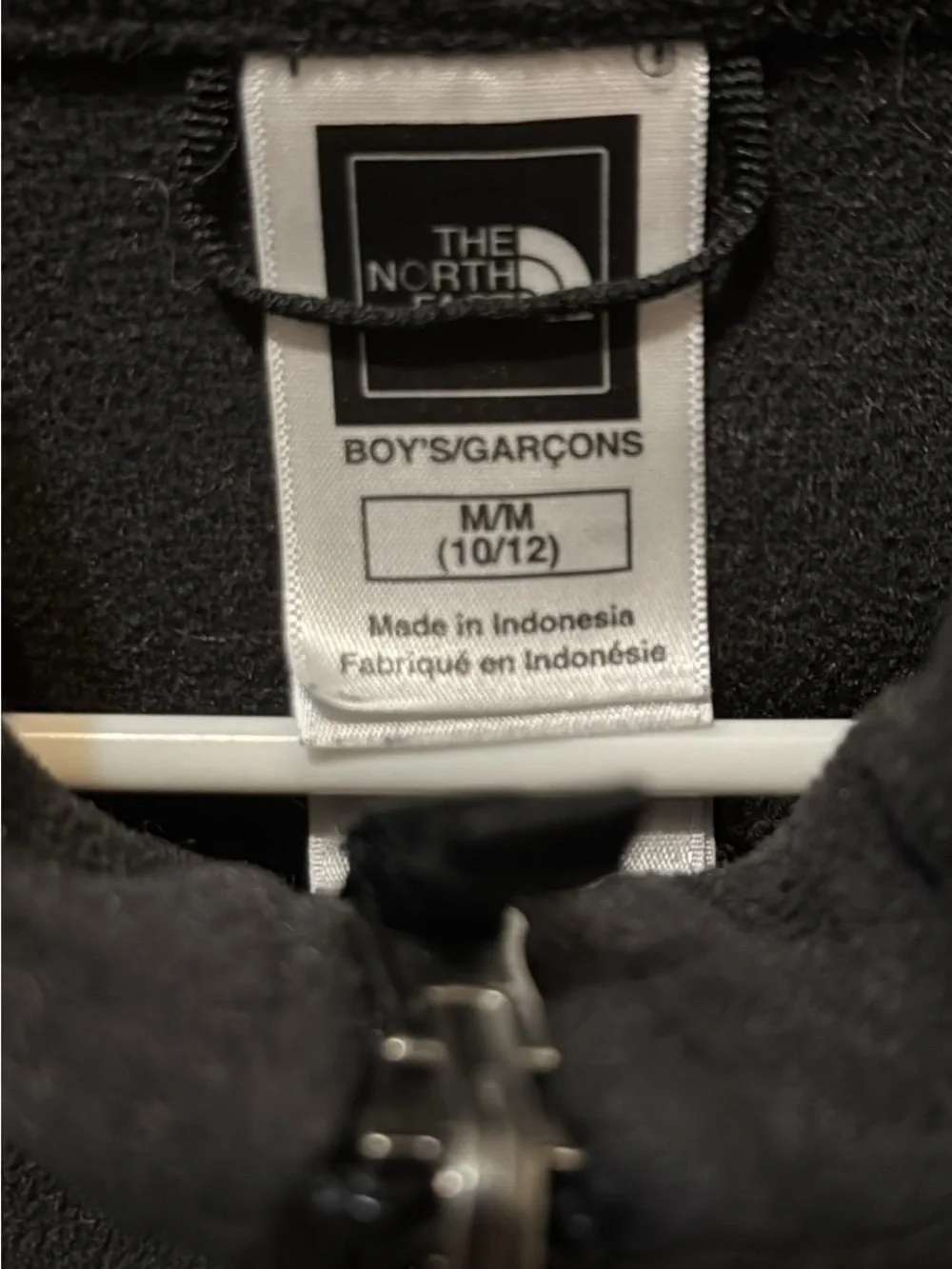 The north face youth fleece jacket